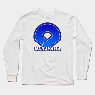 Wakayama Prefecture Japanese Symbol Long Sleeve T-Shirt